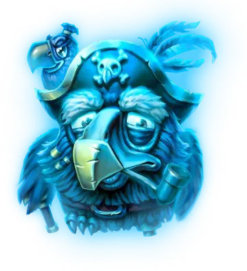 Pirots 5 Captain Blackfeather villano