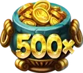 Moneda 500x de Pirots 5