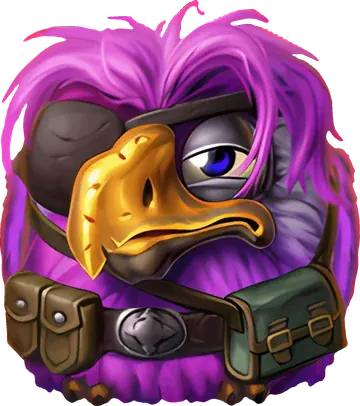 Pirots 5 Hank pájaro morado